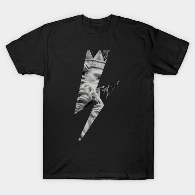 Zeus lightning T-Shirt by Mia desiign